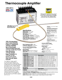 Thumbnail of document Data Sheet - FLSC-45B High Performance Flow Signal Conditioners